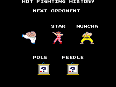 Oretachi Geesen Zoku: Yie Ar Kung Fu - Screenshot - Game Select (Japan) - 1161x871