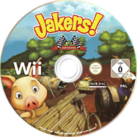 Jakers! Kart Racing - Disc (Europe) - 500x500