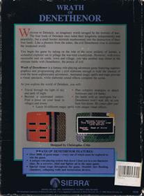 Wrath of Denethenor - Box - Back (North America) - 800x1083