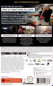 Hitman: World of Assassination: Signature Edition - Box - Back (Germany) - 1151x1857