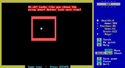 "Weird Al" Yankovic In-3D - Screenshot - Game Over (null) - 640x350
