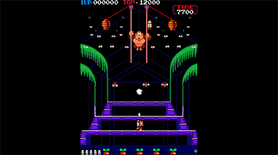 Arcade Archives DONKEY KONG 3 - Screenshot - Gameplay (null) - 1650x928