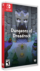 Dungeons of Dreadrock - Box - 3D (North America) - 950x1700