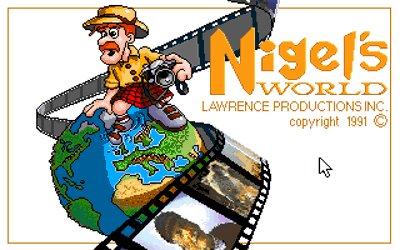 Nigel's World: Adventures in Geography - Screenshot - Game Title (null) - 320x200