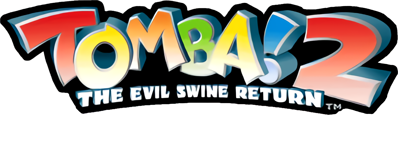 Tomba! 2: The Evil Swine Return Recomp - Clear Logo (null) - 2241x902