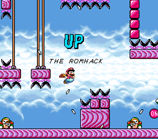 UP the Romhack - Screenshot - Game Title (null) - 256x224