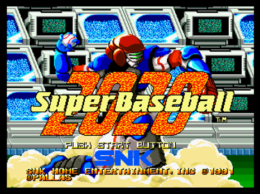Super Baseball 2020 - Screenshot - Game Title (null) - 640x480
