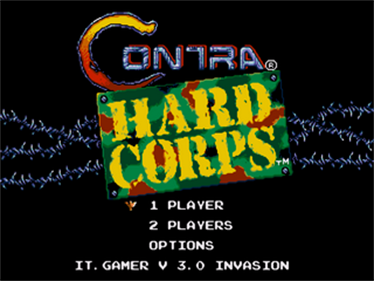 Contra: Hard Corps INVASION - Screenshot - Game Title (null) - 320x240