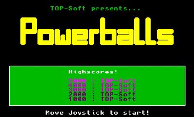 PowerBalls - Screenshot - Game Title (null) - 682x413