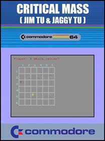 Critical Mass (Jim Tu & Jaggy Tu) - Fanart - Box - Front (null) - 798x1072