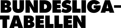 Bundesligatabellen - Clear Logo (Germany) - 2400x563