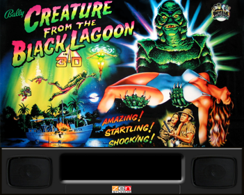 Creature from the Black Lagoon (Zen Studios) - Arcade - Marquee (null) - 1280x1024