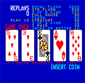Cal Omega: Game 7.6 - Screenshot - Game Over (null) - 256x248