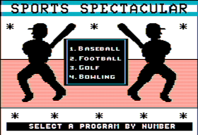Sports Spectacular - Screenshot - Game Title (null) - 280x192