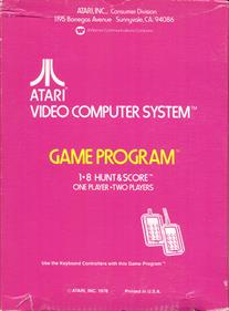Hunt & Score - Box - Back (North America) - 800x1085