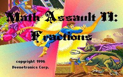 Math Assault II: Fractions - Screenshot - Game Title (null) - 320x200