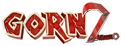 GORN 2 - Clear Logo (Europe) - 1920x742