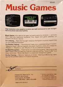 Music Games - Box - Back (North America) - 907x1250