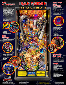 Iron Maiden Legacy of the Beast - Advertisement Flyer - Back (World) - 1200x1553