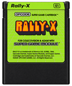 Rally X (Opcode Games) - Cart - Front (World) - 1151x1366
