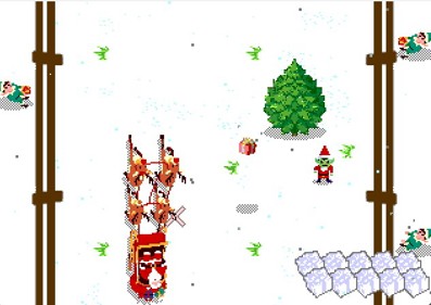 Sleigh Chase - Screenshot - Gameplay (null) - 633x448
