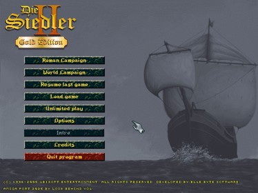 The Settlers II Gold Edition - Screenshot - Game Select (null) - 640x480