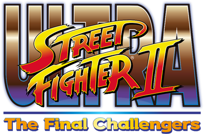 Ultra Street Fighter II: The Final Challengers - Clear Logo (null) - 795x526