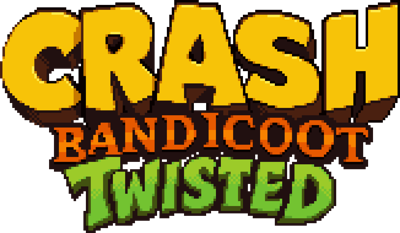 Crash Bandicoot Twisted - Clear Logo (World) - 1630x950