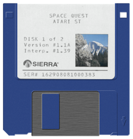 Space Quest: Chapter I: The Sarien Encounter - Fanart - Disc (null) - 575x600