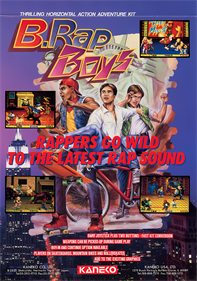 B.Rap Boys - Advertisement Flyer - Front (North America) - 1700x2420