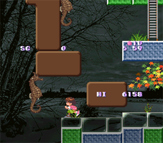 Umihara Kawase Christmas Community Challenge - Screenshot - Gameplay (null) - 512x448