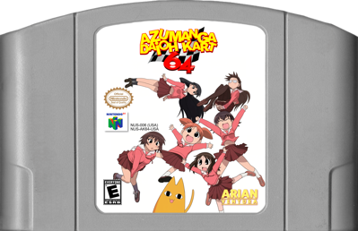 Azumanga Daioh Kart 64 - Cart - Front (North America) - 1738x1125