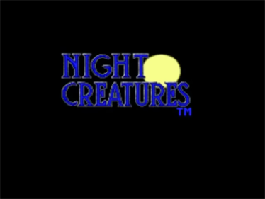 Night Creatures - Screenshot - Game Title (North America) - 640x480