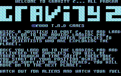 Gravity 2 - Screenshot - Game Title (null) - 640x400