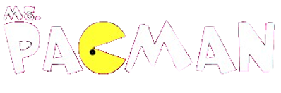 Ms. Pac-Man (Kent Patfield) - Clear Logo (United States) - 329x109