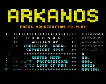 Arkanos - Screenshot - Game Title (null) - 320x256