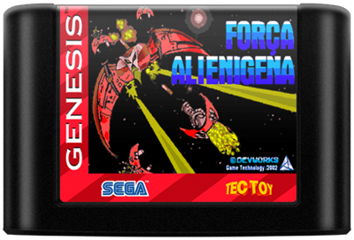 Força Alienígena - Fanart - Cart - Front (Brazil) - 600x407