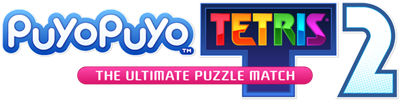 Puyo Puyo Tetris 2 - Clear Logo (null) - 626x158