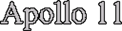 Apolo 11 - Clear Logo (null) - 256x66