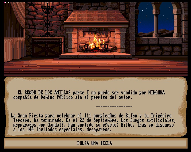 Illustration of El Senor de los Anillos