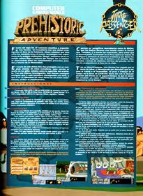 Time Passenger I: Prehistoric Adventure - Advertisement Flyer - Back (null) - 676x926
