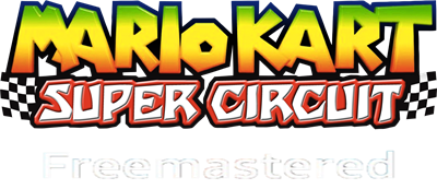 Mario Kart: Super Circuit: Freemastered - Clear Logo (null) - 1209x524
