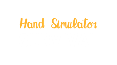 Hand Simulator: Survival - Clear Logo (null) - 640x360