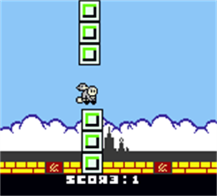 Boris Yeltsin Flappy Bird - Screenshot - Gameplay (World) - 160x144