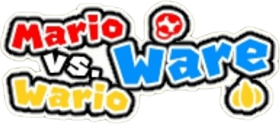Mario vs. Wario Ware - Clear Logo (World) - 399x177
