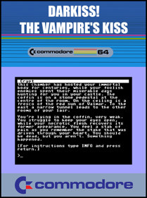 Darkiss! The Vampire's Kiss - Fanart - Box - Front (null) - 798x1072