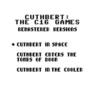 Cuthbert: The C16 Games - Screenshot - Game Select (null) - 299x276