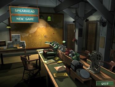 Medal of Honor: Allied Assault: Spearhead - Screenshot - Game Select - 800x600