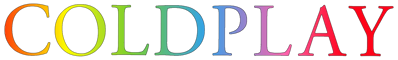 Coldplay - Clear Logo (null) - 1586x239