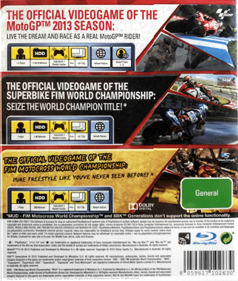 Motorbike Racing Pack - Box - Back (Spain) - 360x425